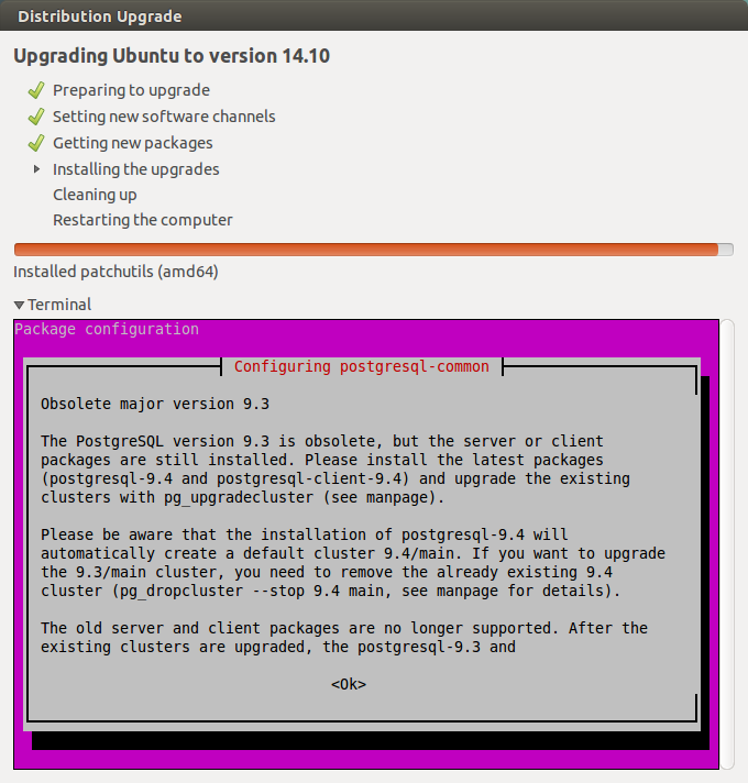 Ubuntu problema update
